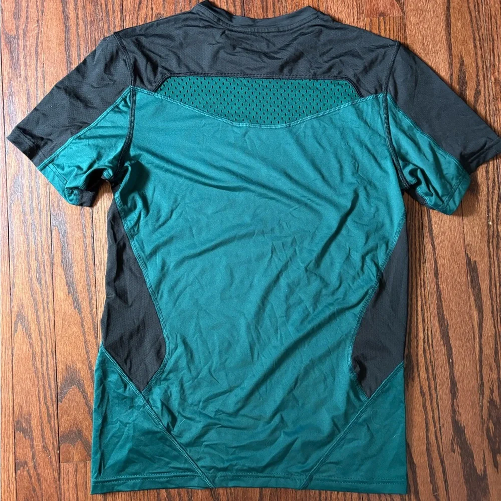 Champion DuoDry Green and Black Athletic Shirt - Picture 3 of 3